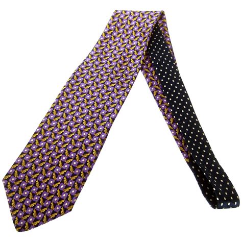 versace printed silk tie|Versace ties for sale.